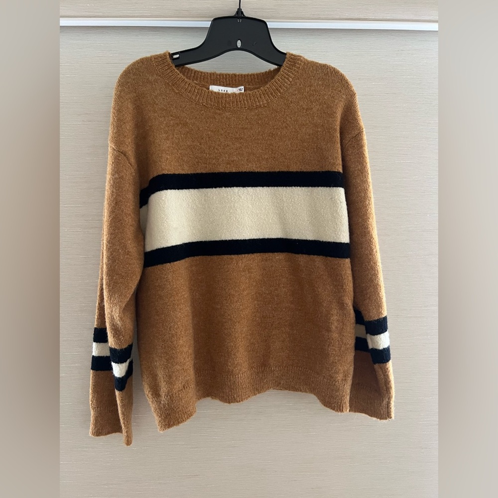 Brown winter sweater